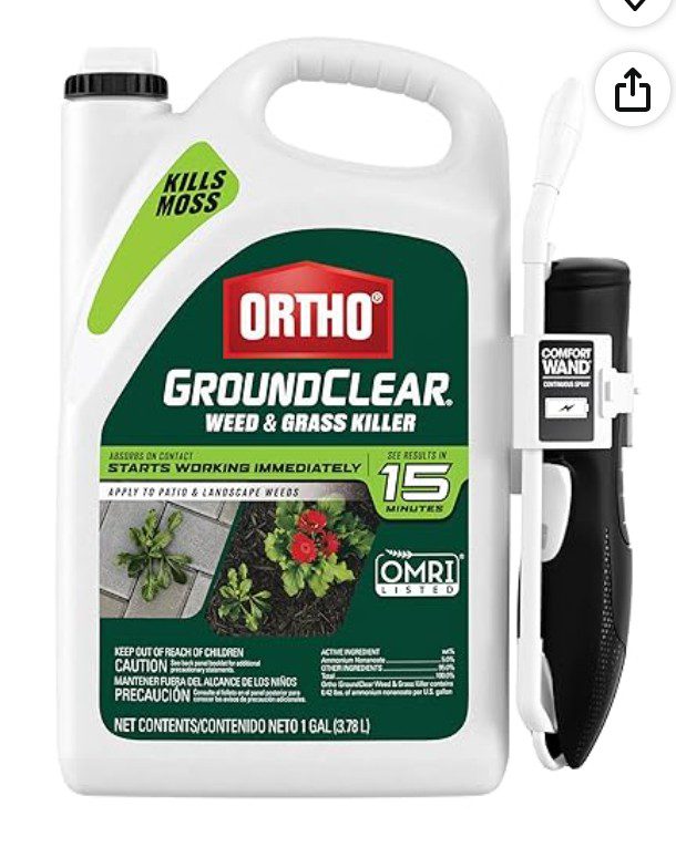 Ortho Ground Clear Weed and Grass Killer — fast acting garden weed killer spray