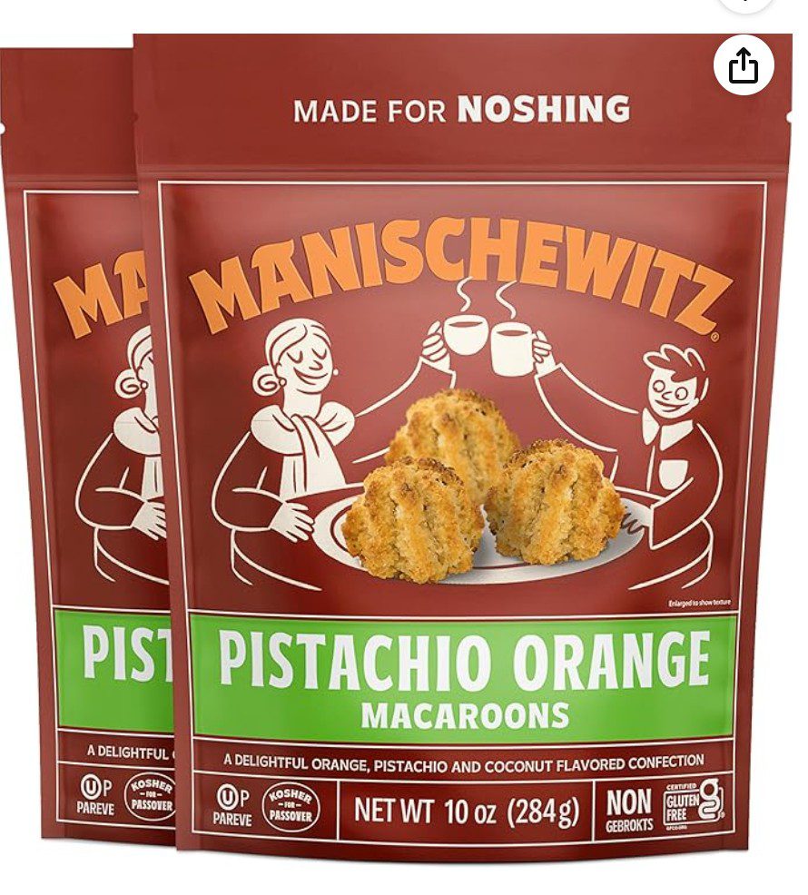 Manischewitz Pistachio Orange Macaroons Gift — kosher for Passover