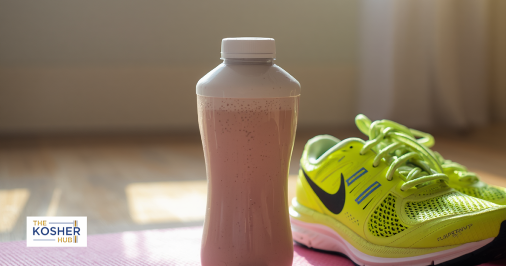 Protein Shake and Running Shoes (1)