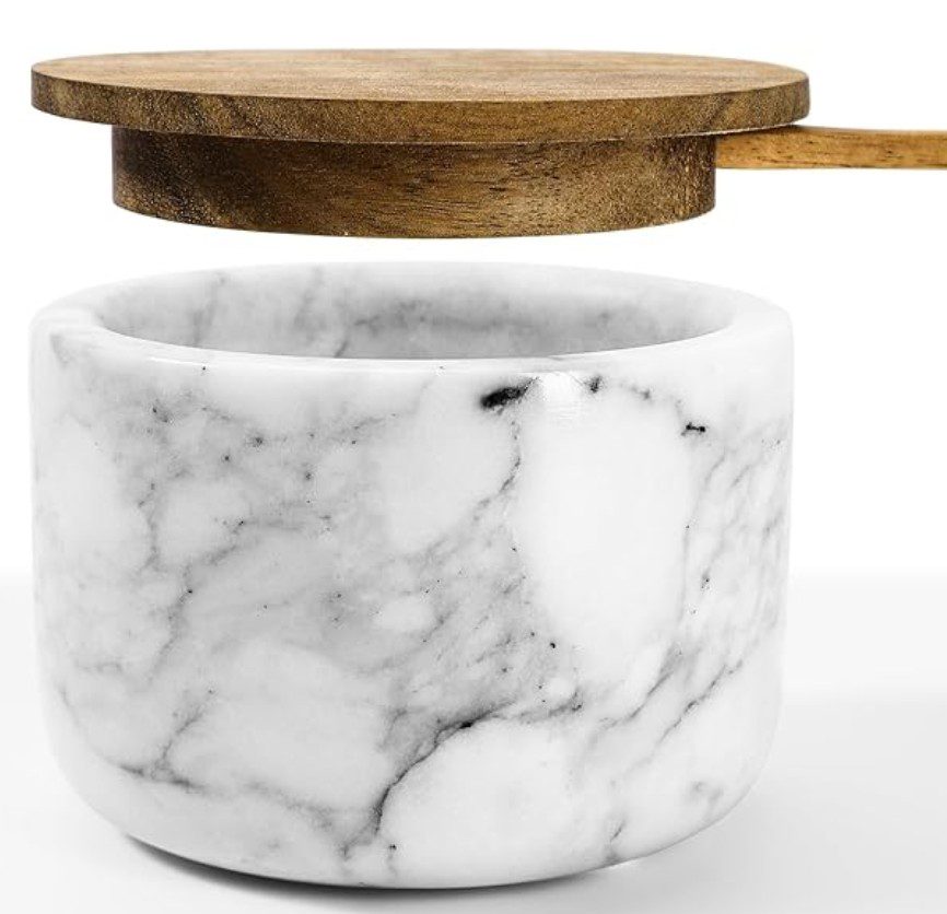Salt and Pepper Bowl Set — kosher kitchen pinch bowl set for counter