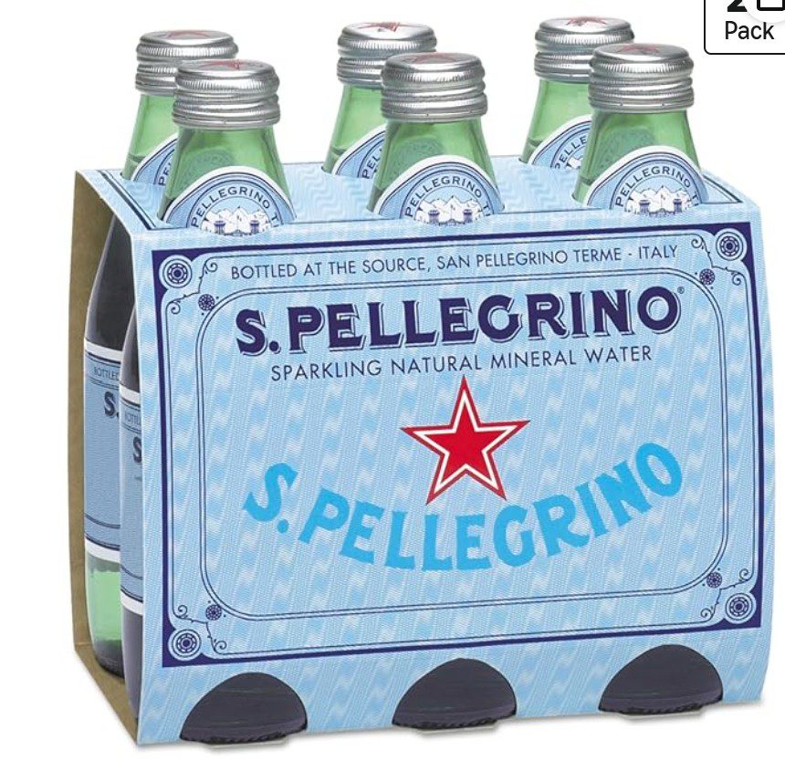 San Pellegrino Sparkling Water — kosher sparkling water on Amazon