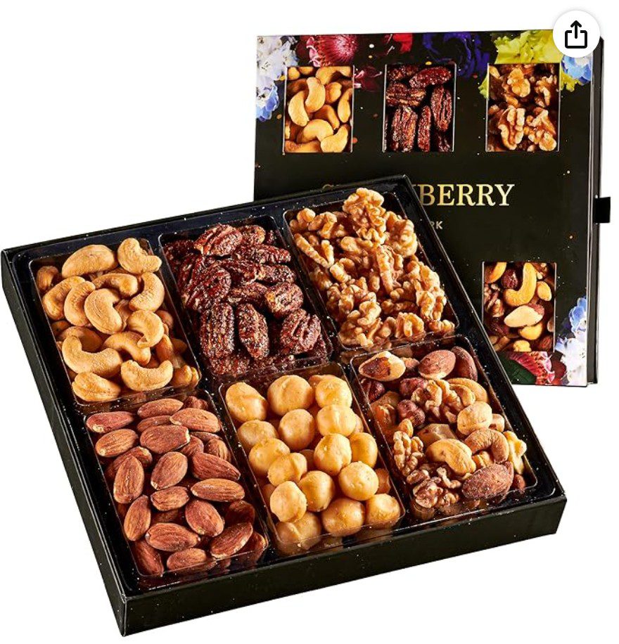 Snackberry Kosher Nuts Gift Box — kosher snack gift