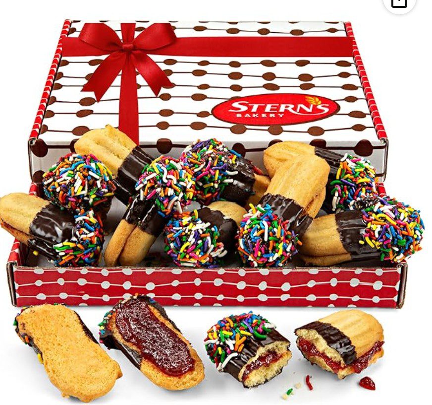 Stern's Kosher Italian Cookie Gift Box — gluten free assorted jam filled shortbread