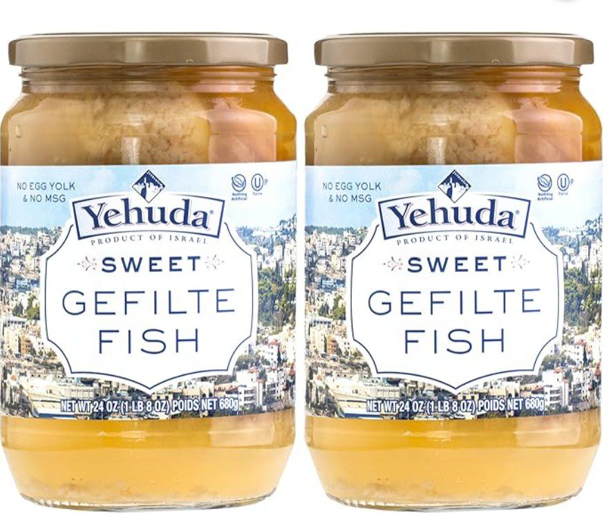 Yehuda Sweet Gefilte Fish — kosher for Passover on Amazon