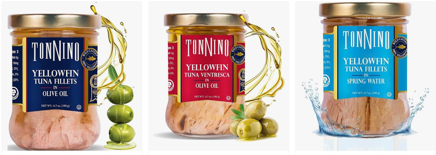 Tonnino Kosher Tuna premium jarred — kosher tuna on Amazon