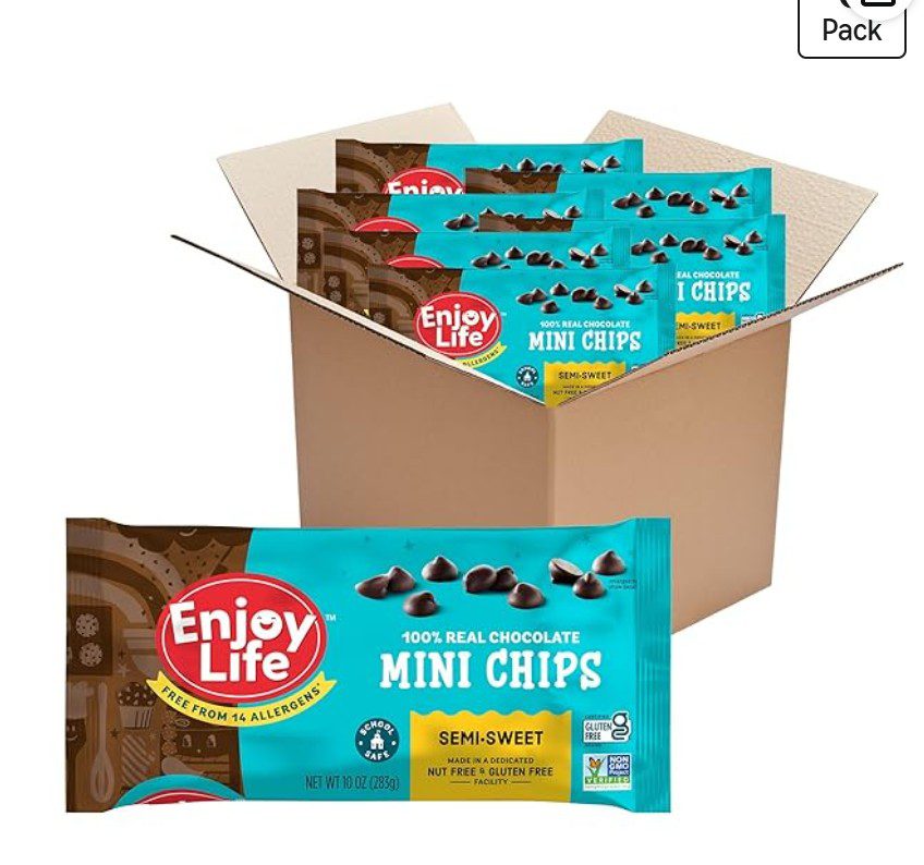 Vegan Chocolate Chips — dairy free pareve kosher certified