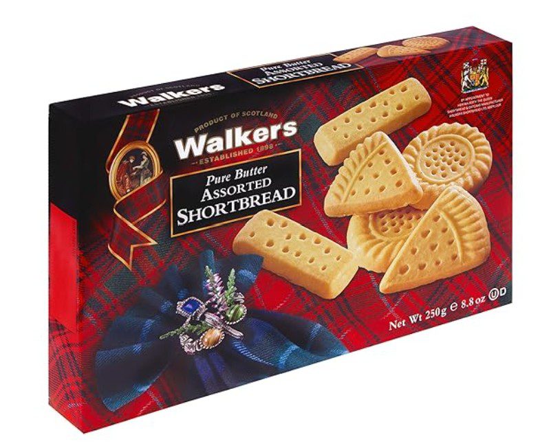 Walkers Kosher Shortbread Cookies on Amazon