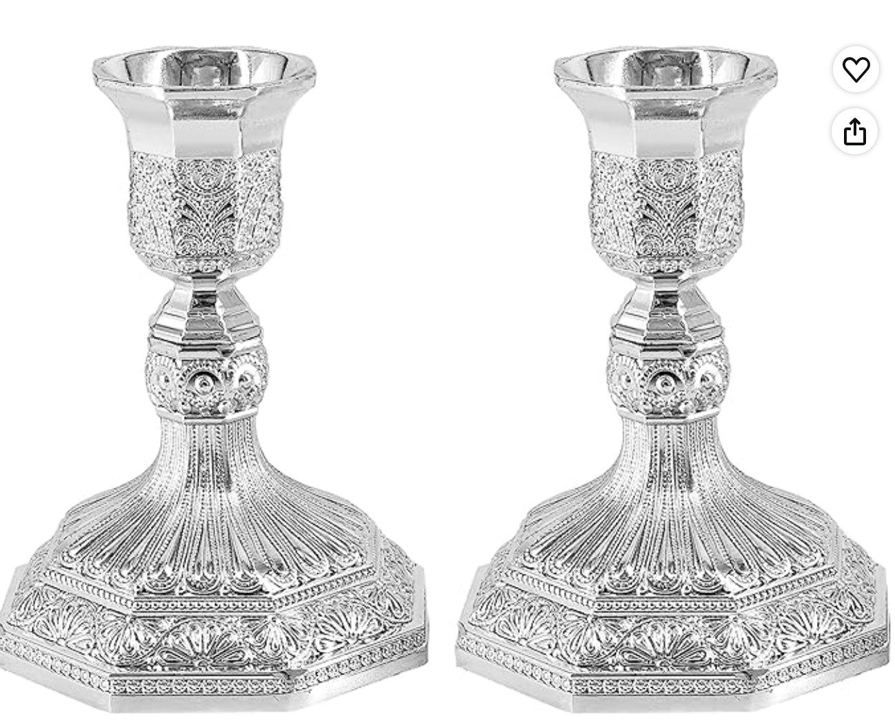 Candle holder by The Dreidel Company — Shabbat candlestick