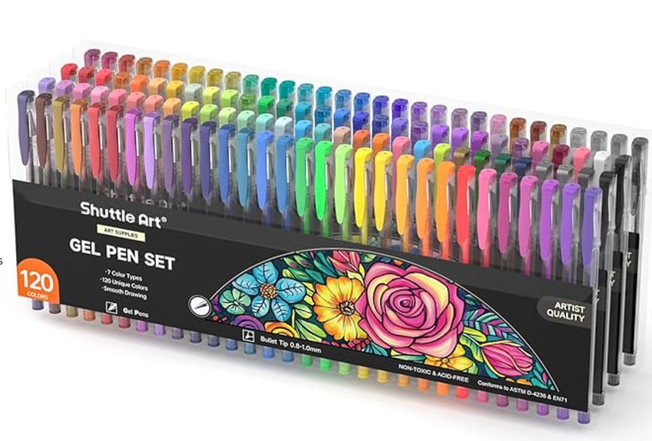 Coloring Pen Set — alternate art supply set for kids