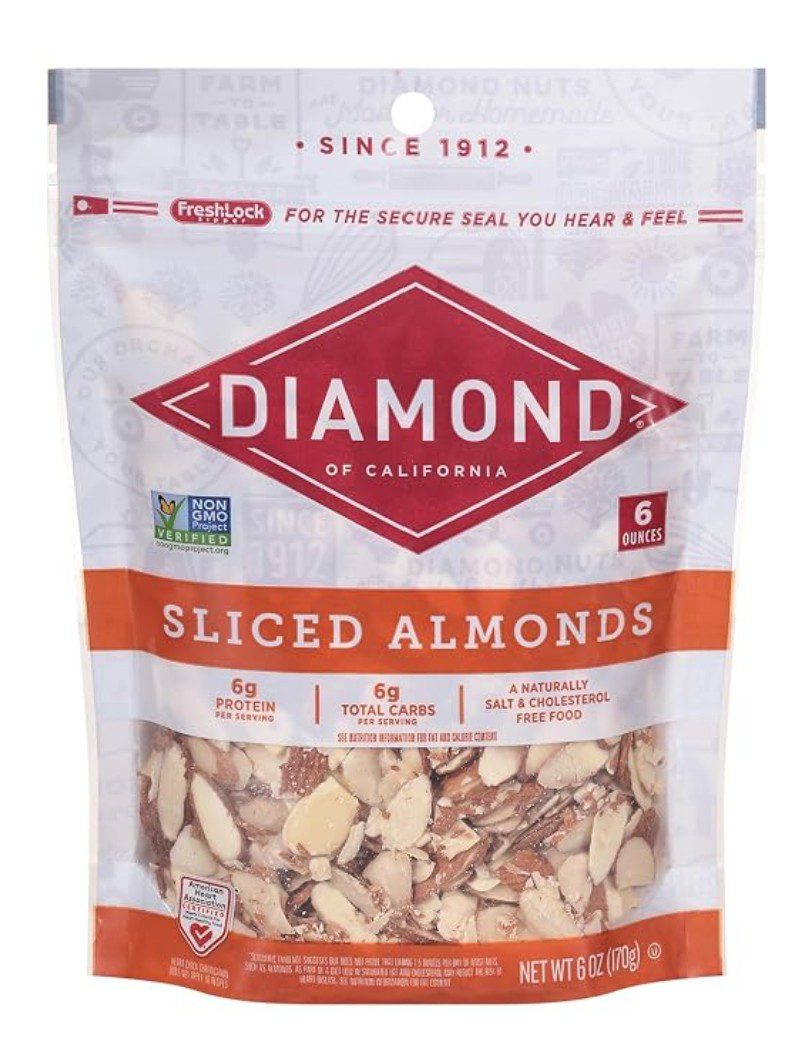 Diamond Chopped Almonds — kosher for Passover nuts