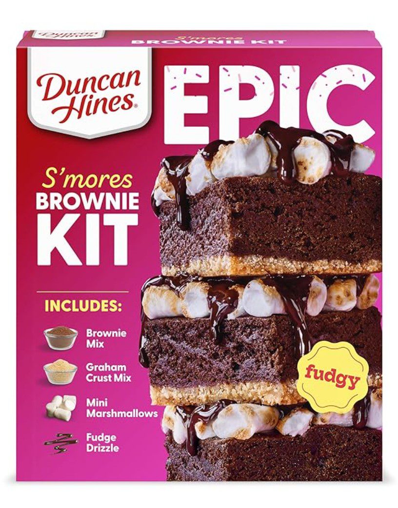 Duncan Hines S'mores Cake Mix — kosher cake mix
