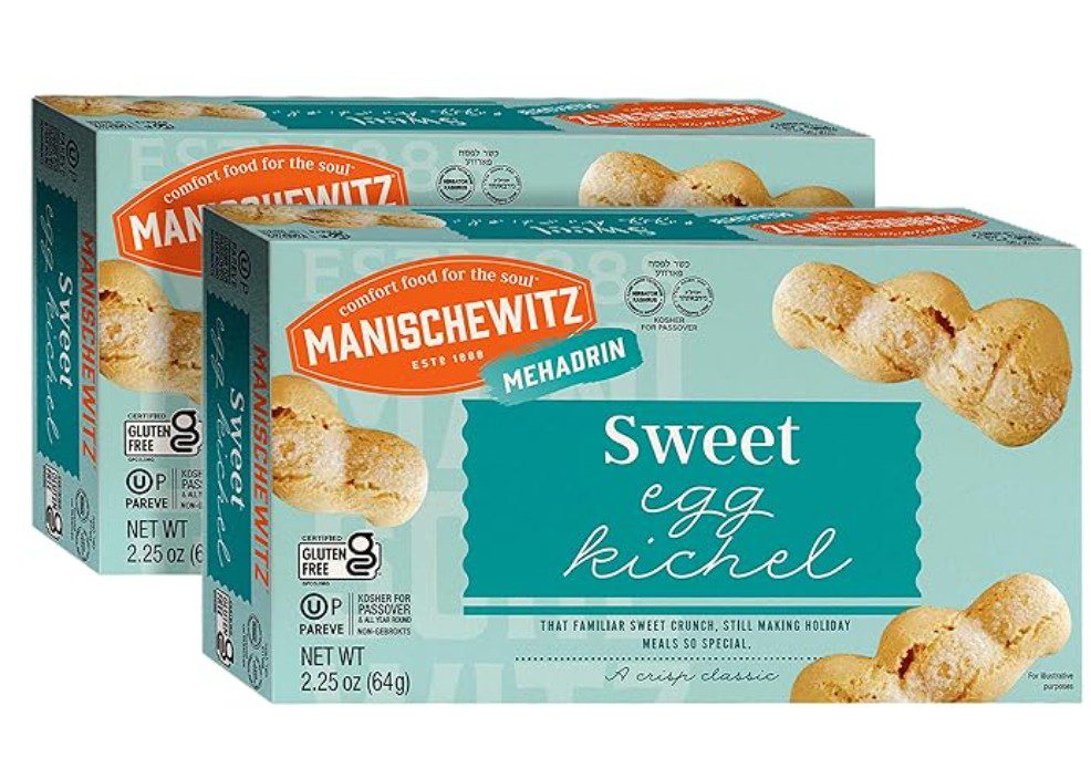 Sweet Egg Kichel — kosher for Passover dessert