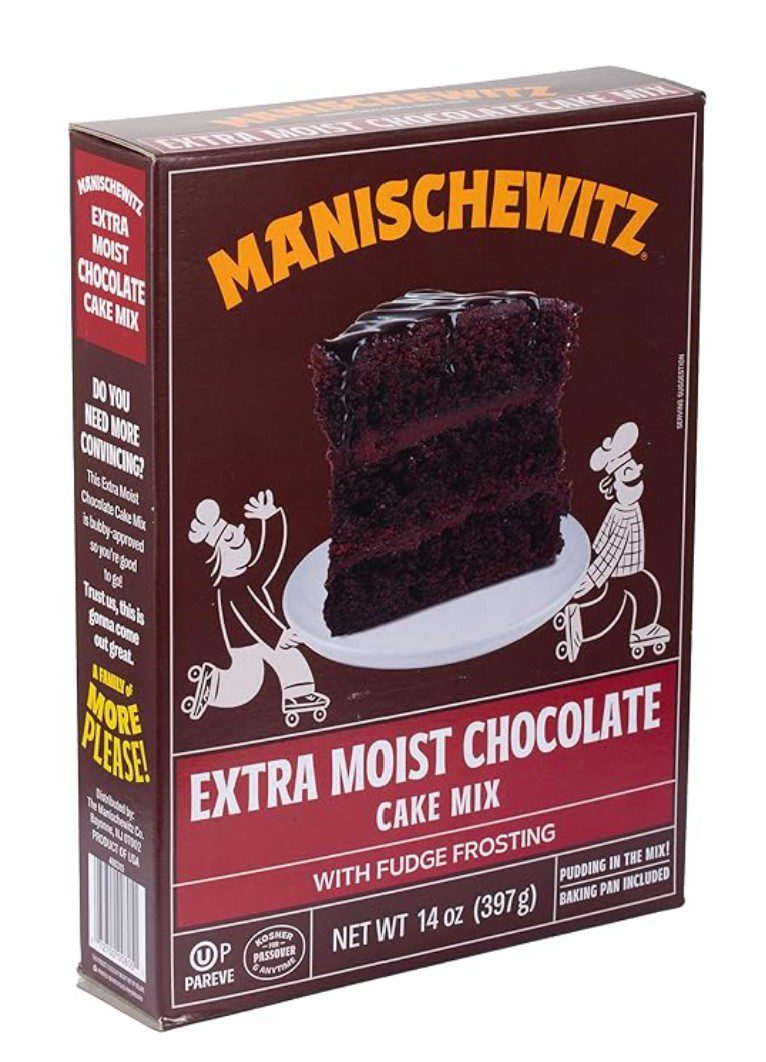 Manischewitz Extra Moist Chocolate Cake Mix — kosher for Passover dessert