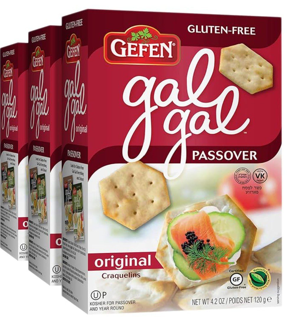 Gefen Gal Gal Crackers — kosher for Passover snack