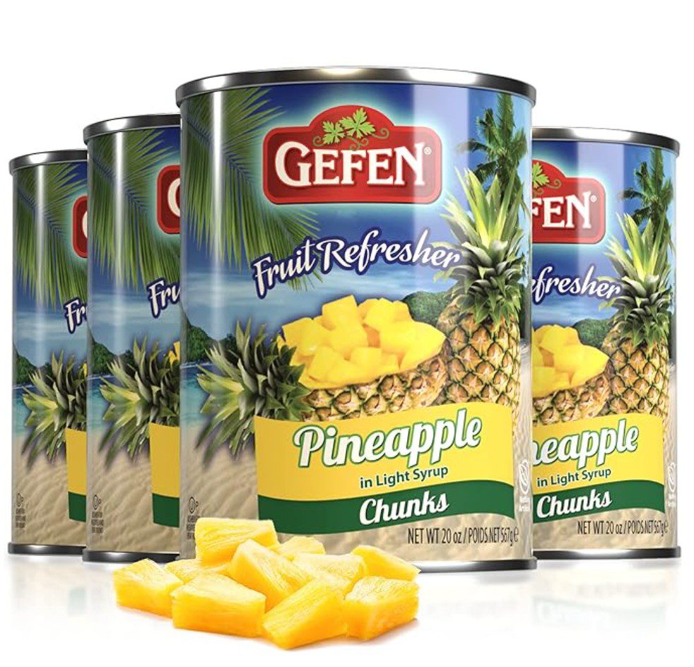 Pineapple Chunks — kosher for Passover baking ingredient
