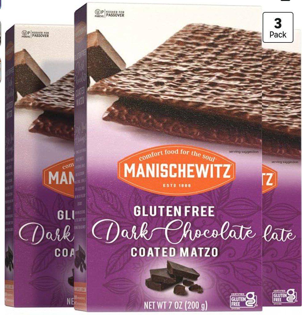 Matzah Chocolate — kosher for Passover flavored matzah