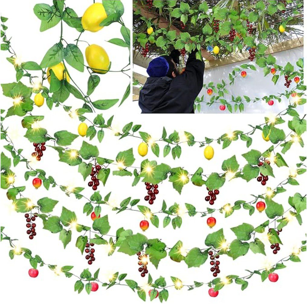 Hanging sukkah lights — string lights for the sukkah on Amazon