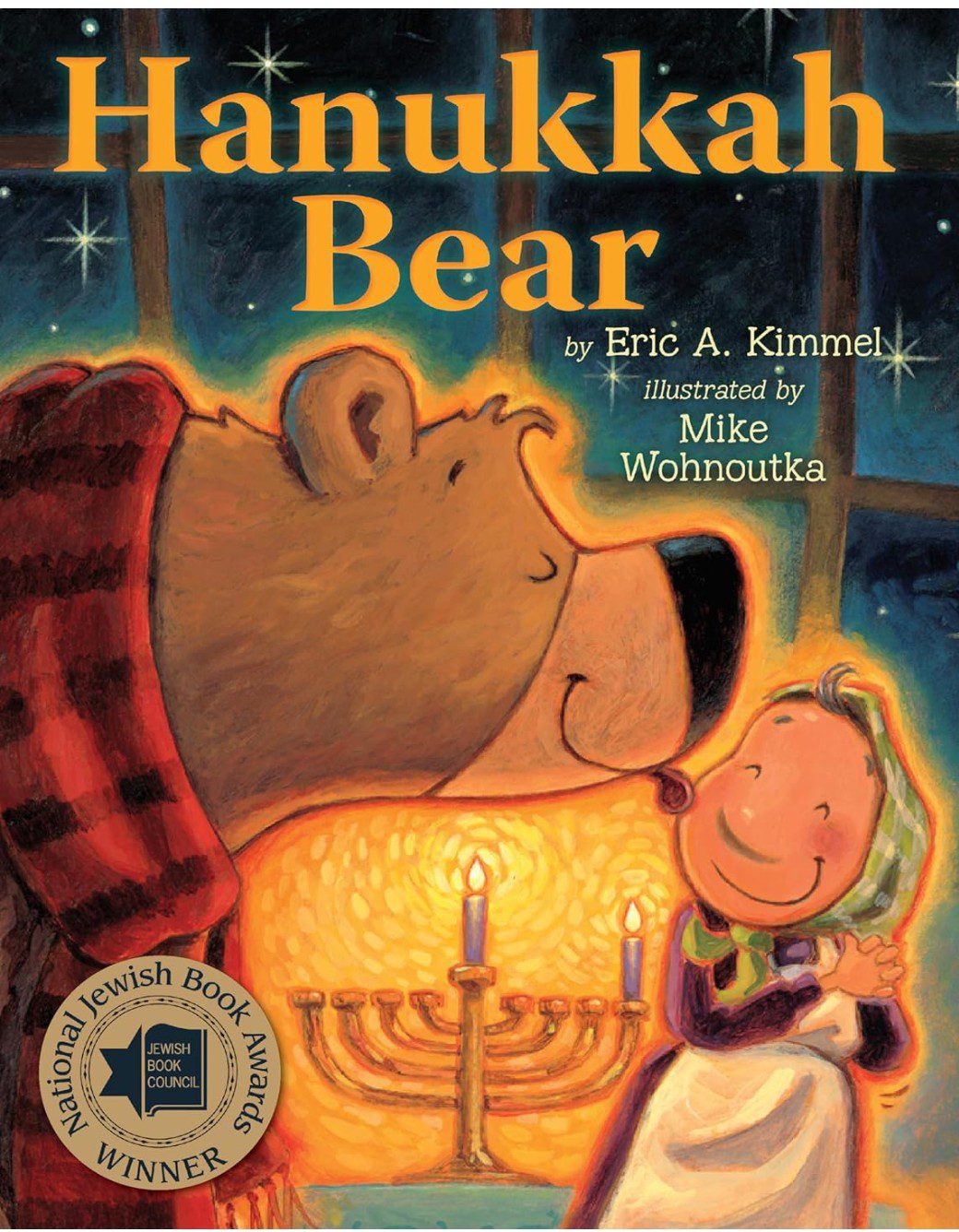 Hanukkah Bear children's book — Hanukkah picture book for kids