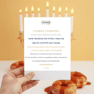 Hanukkah Candle Blessing