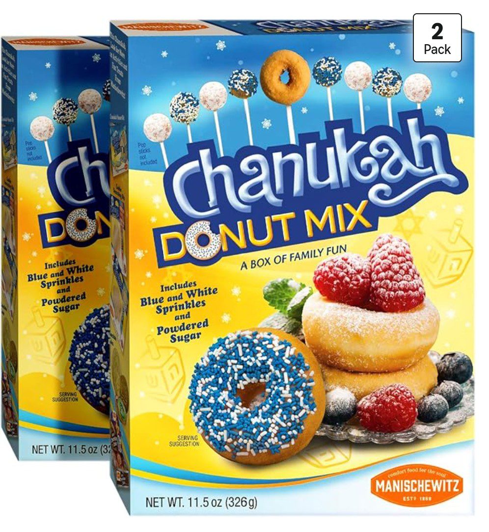 Kosher Hanukkah Donut Mix — kosher Hanukkah baking mix