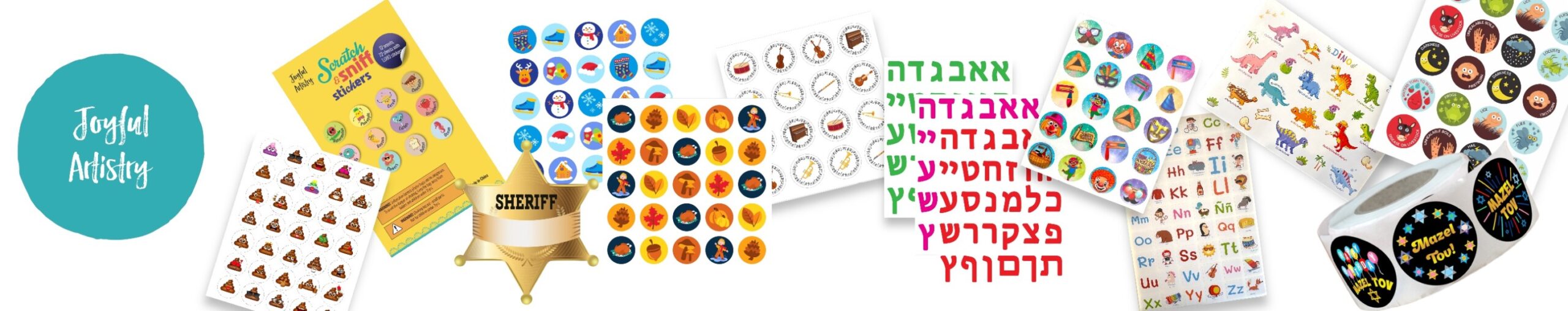 Joyful-Artistry-Jewish-Stickers-store-banner store