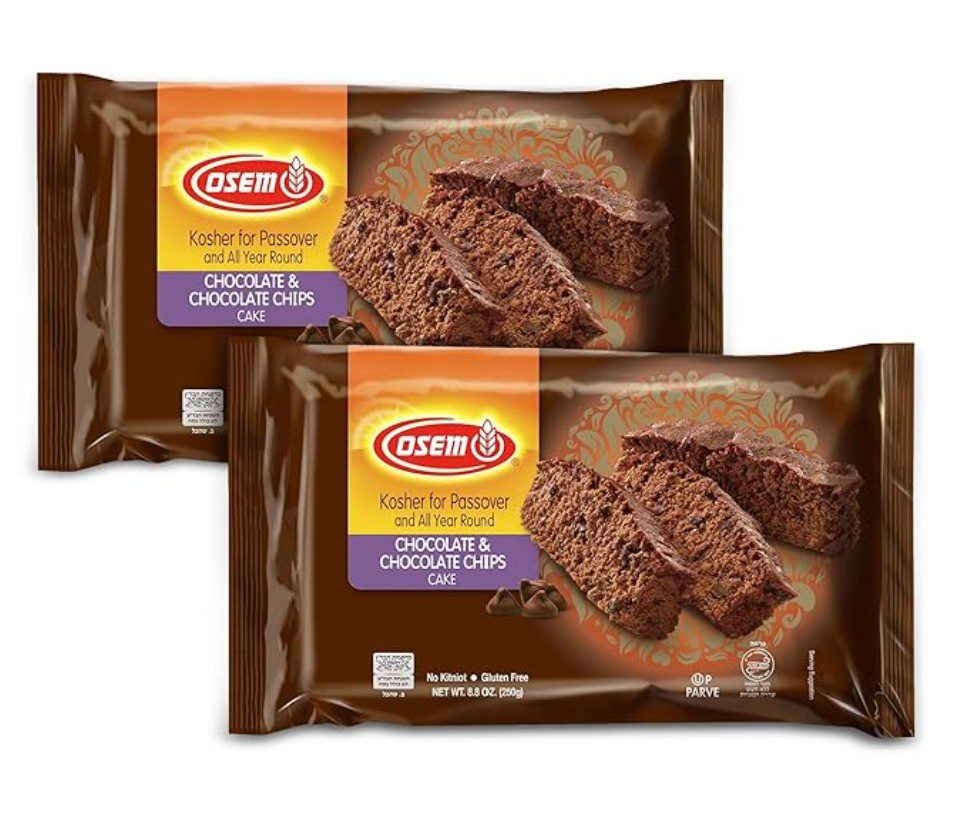 Osem Chocolate Cake — kosher for Passover cake