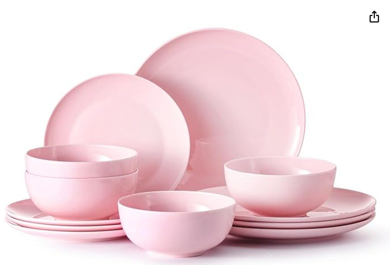 Passover Dinner Set for Meat — color-coded Passover tableware
