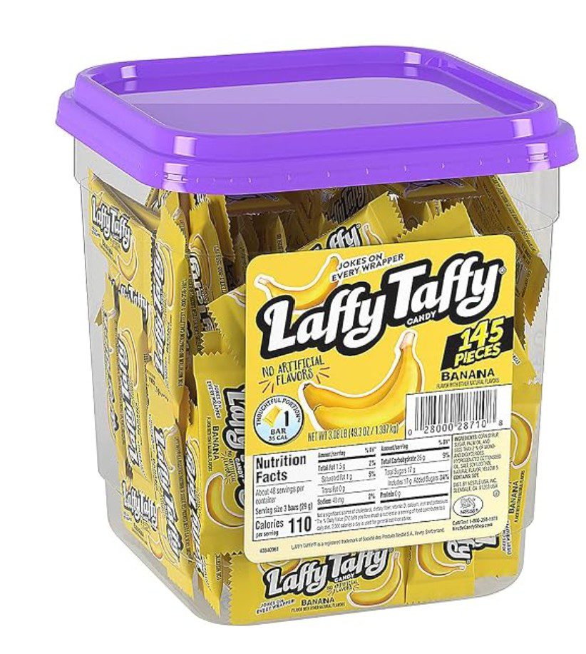 Laffy Taffy Banana — kosher candy bulk pack