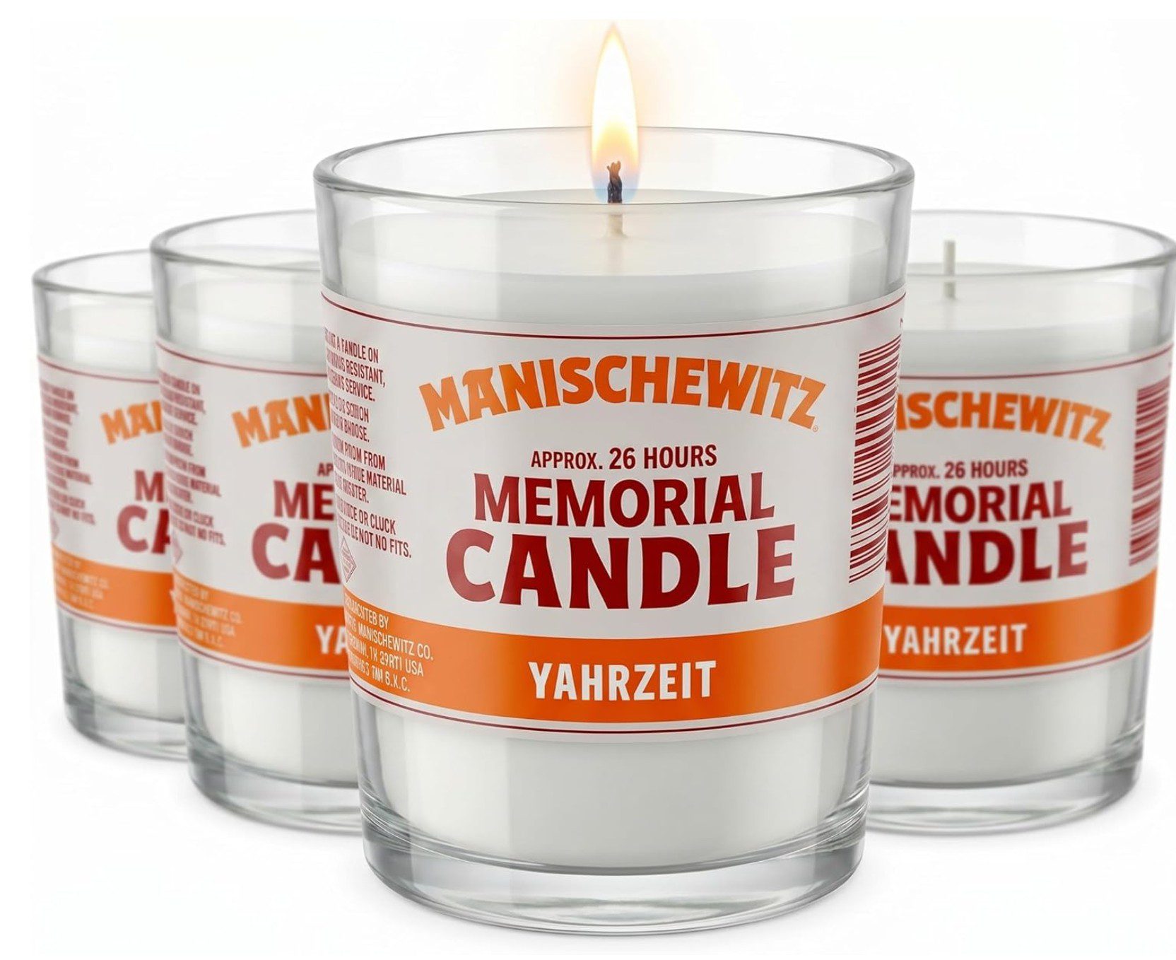 Manischewitz Memorial Candle for Yom Kippur