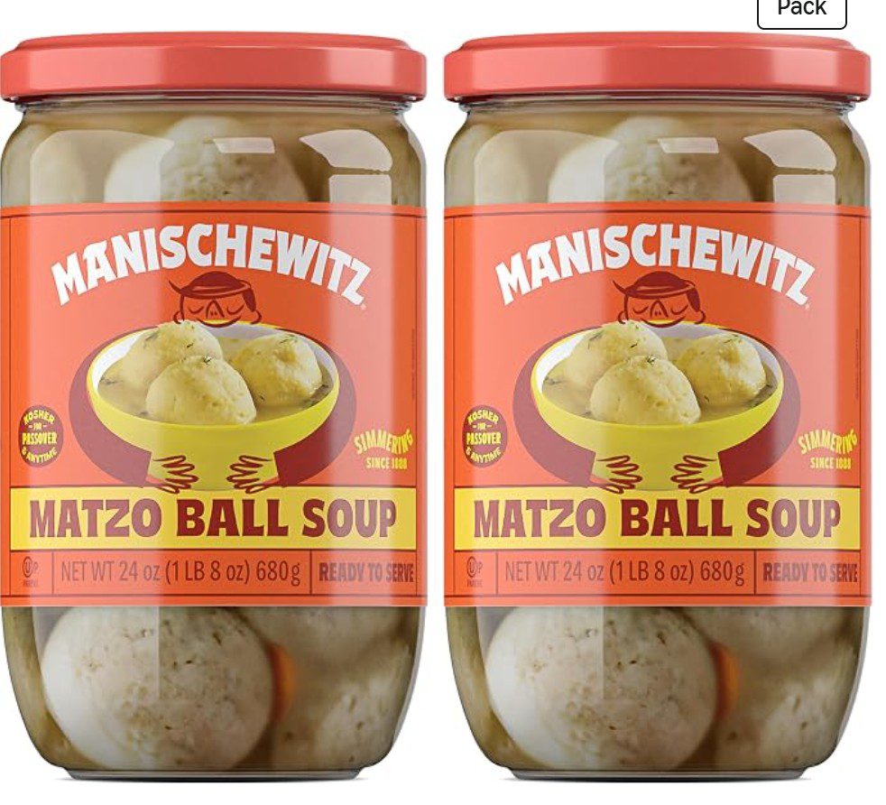 Matzo Ball Soup ready-made — kosher for Passover