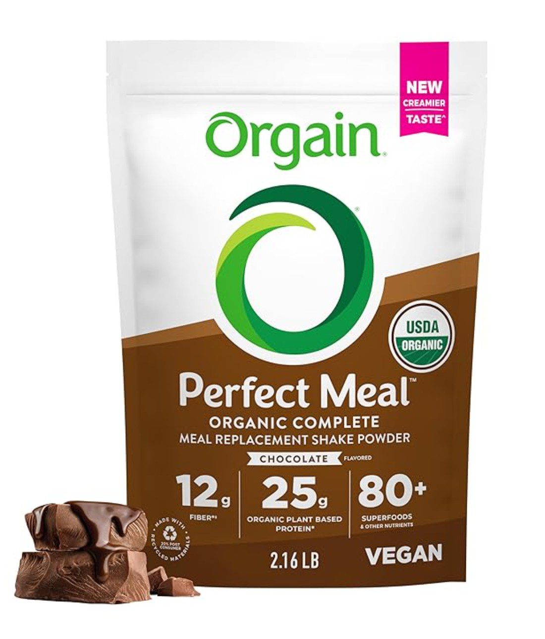 Orgain Meal Replacement Protein Powder Vanilla Latte Collagen — kosher meal replacement powder on Amazon