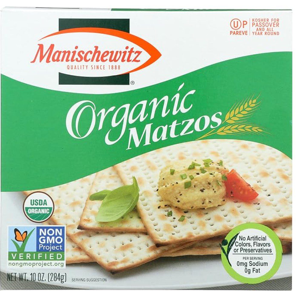 Matzah Organic — kosher for Passover matzah