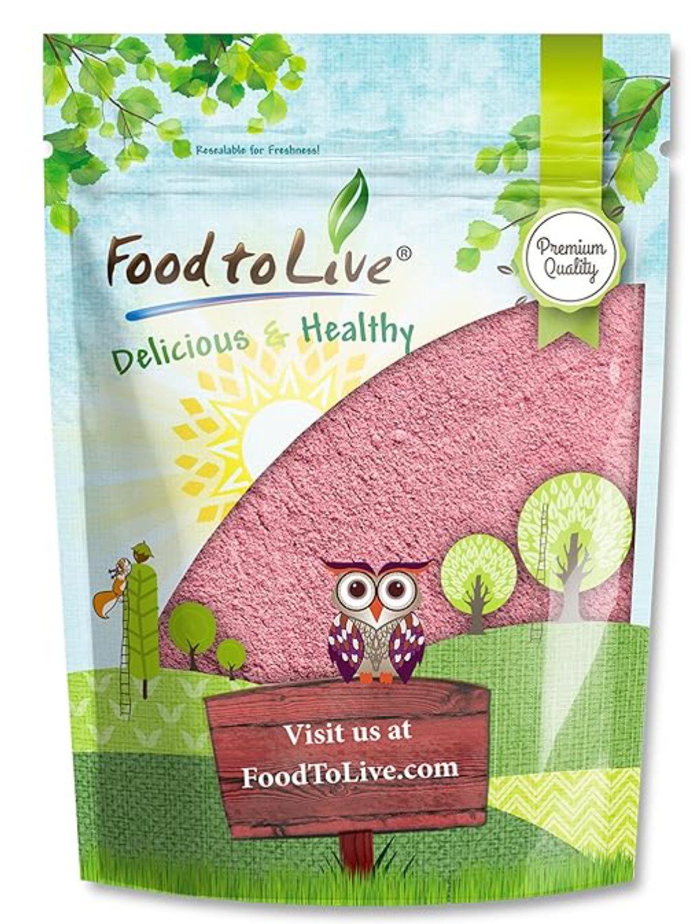 Food To Live Pomegranate Juice Powder — kosher superfood powder