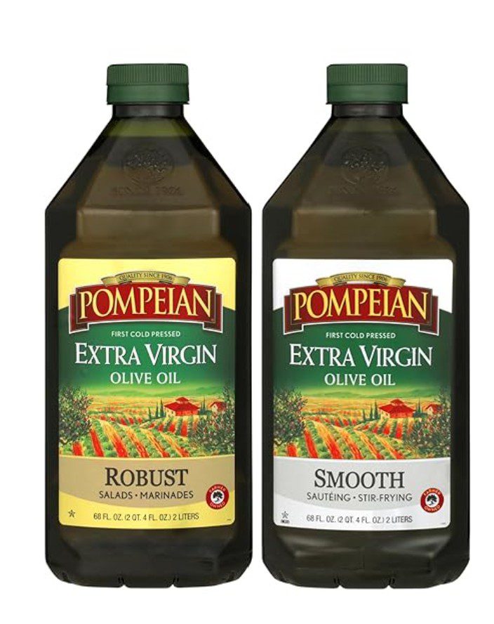 Pompeian Extra Virgin Olive Oil — kosher olive oil for Passover