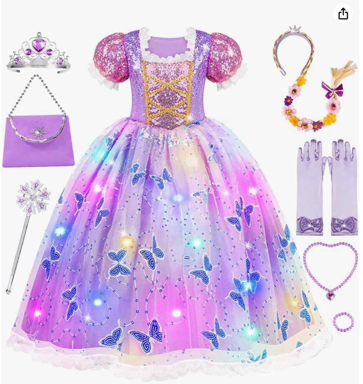 Purim Princess Esther Costume — kids Purim costume