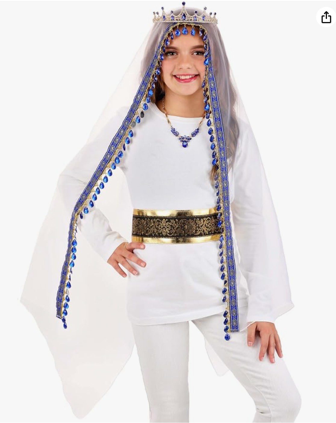 Queen Esther Purim Costume for Girls — kids Purim costume