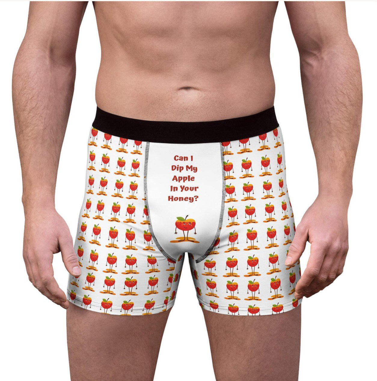 Rosh Hashanah Men's Boxers — original design from The Kosher Hub Etsy shop