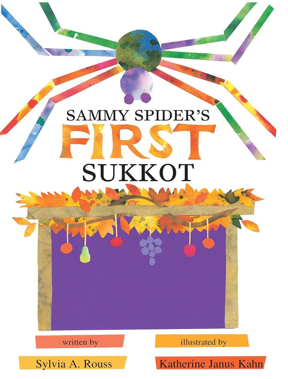 Sammy Spider's First Sukkot book — children's storybook about the symbols of Sukkot
