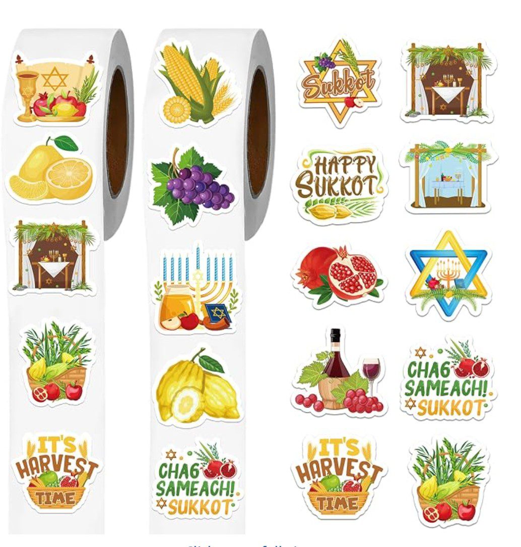 Sukkot Stickers