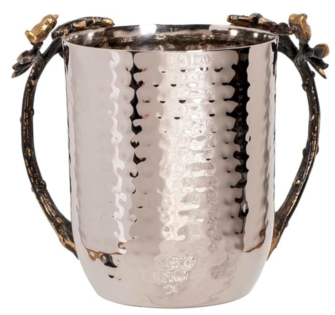 Yair Emanuel Tree of Life Handwashing Cup — Judaica for Rosh Hashanah