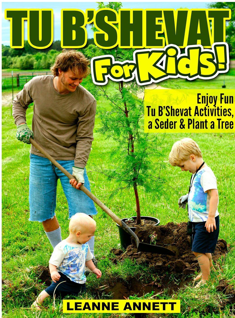 Tu Bishvat Activity Book by Leanne Annett — kids activities for Tu Bishvat