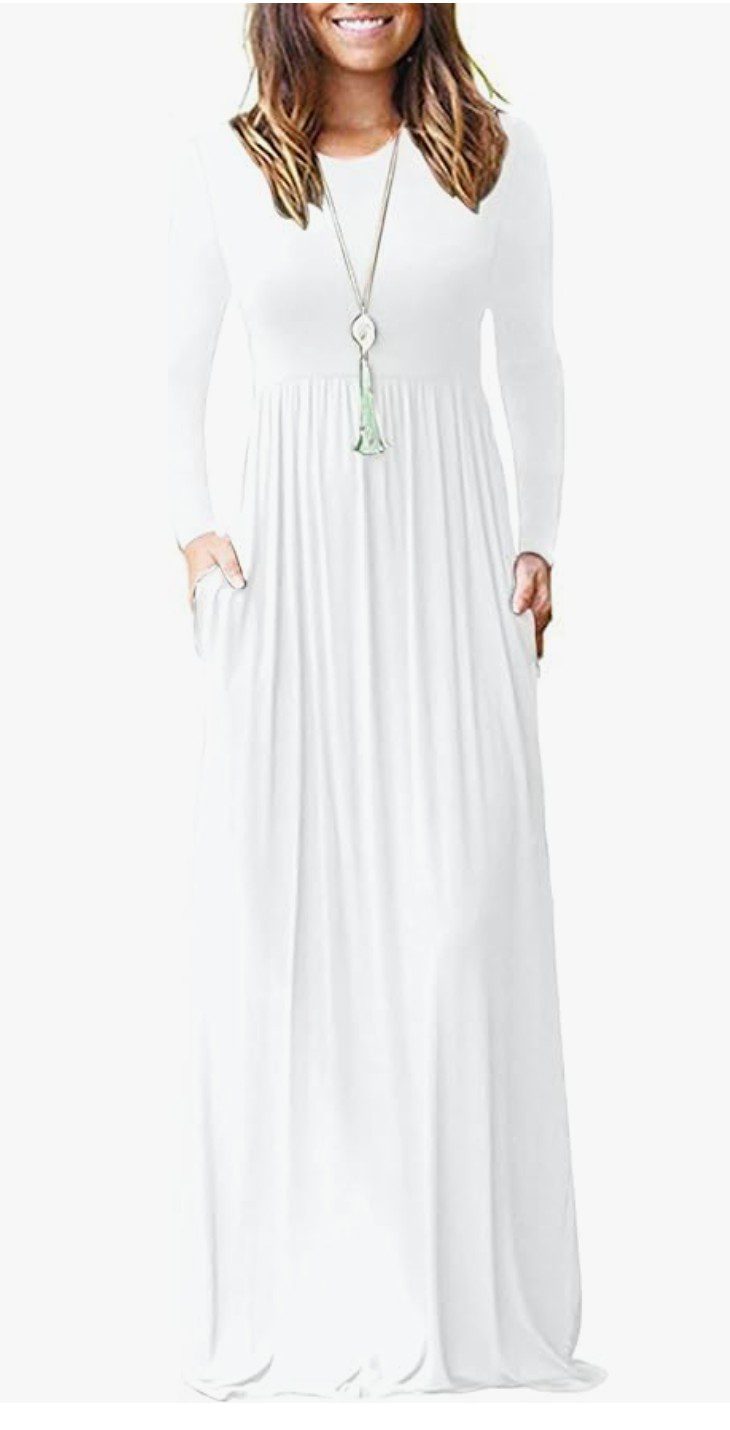 Yom Kippur White Dress — traditional holiday clothing