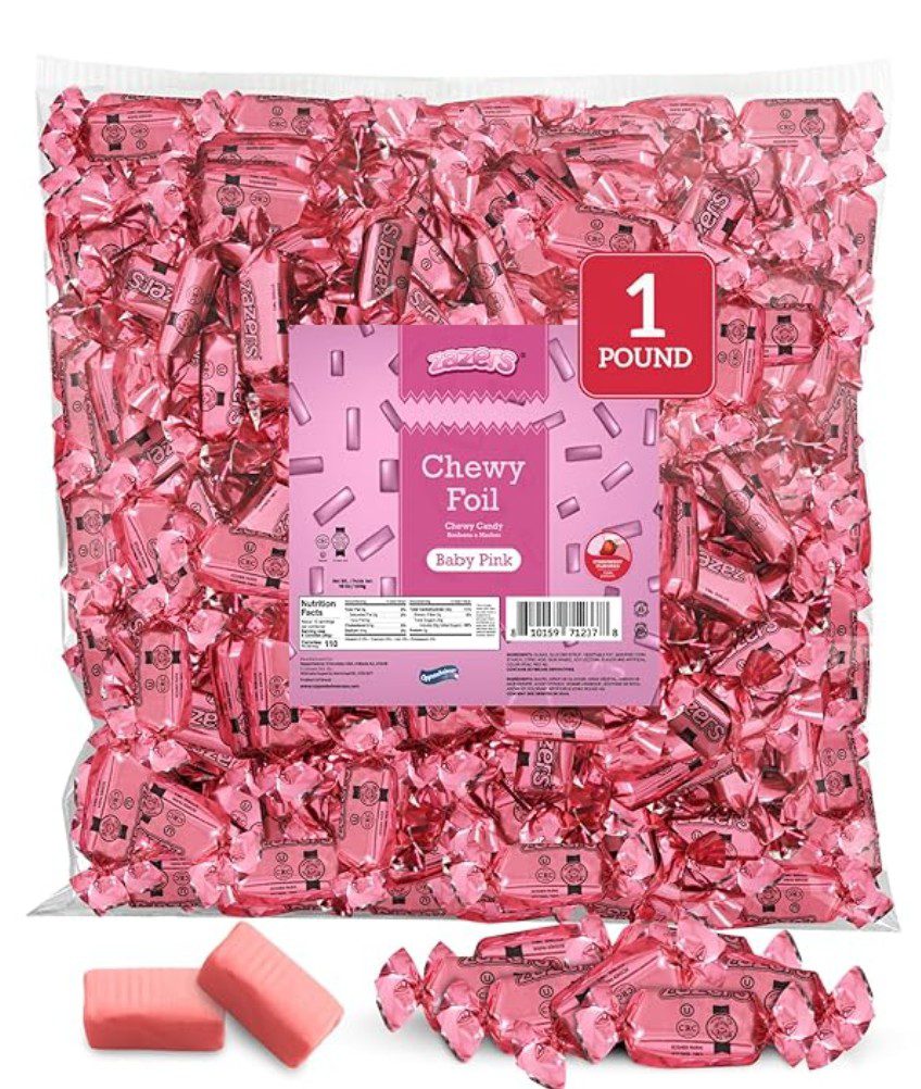 Zazers Bulk Candy Pink — kosher candy bulk-bag