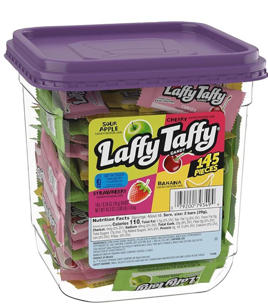 Laffy Taffy Mixed Fruit — kosher candy bulk pack
