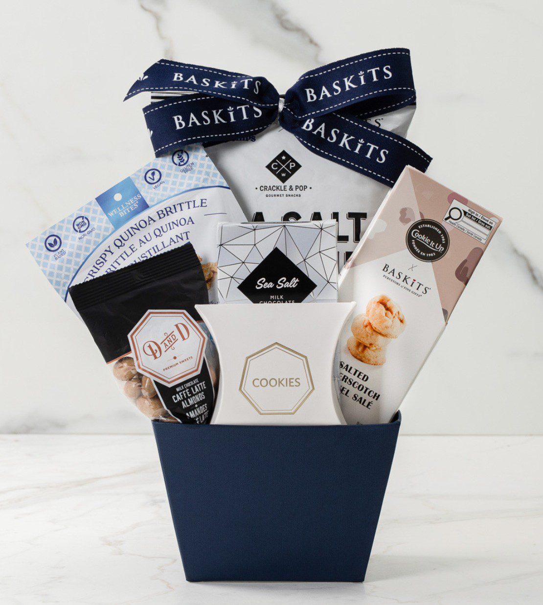 Baskits Kosher S Gift Basket — kosher gourmet gift basket for Rosh Hashanah