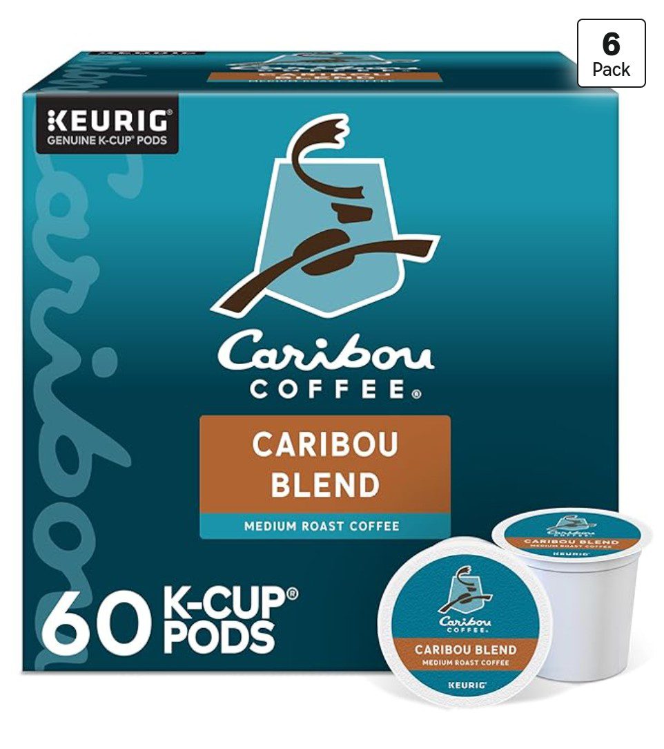 Caribou Coffee Caribou Blend K-Cups — kosher for Passover coffee pods