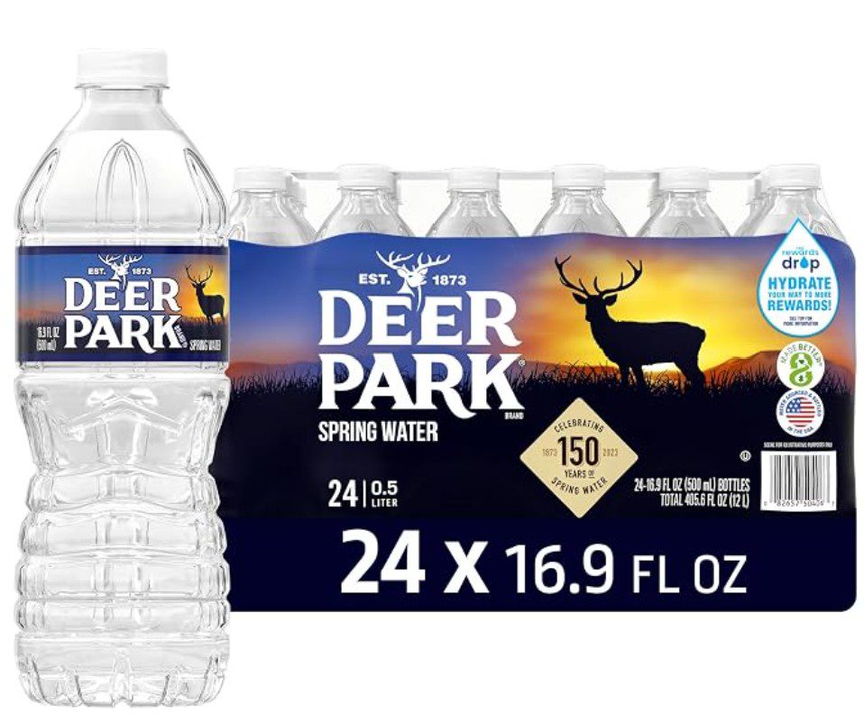 Deer Park Natural Spring Water — kosher for Passover spring water