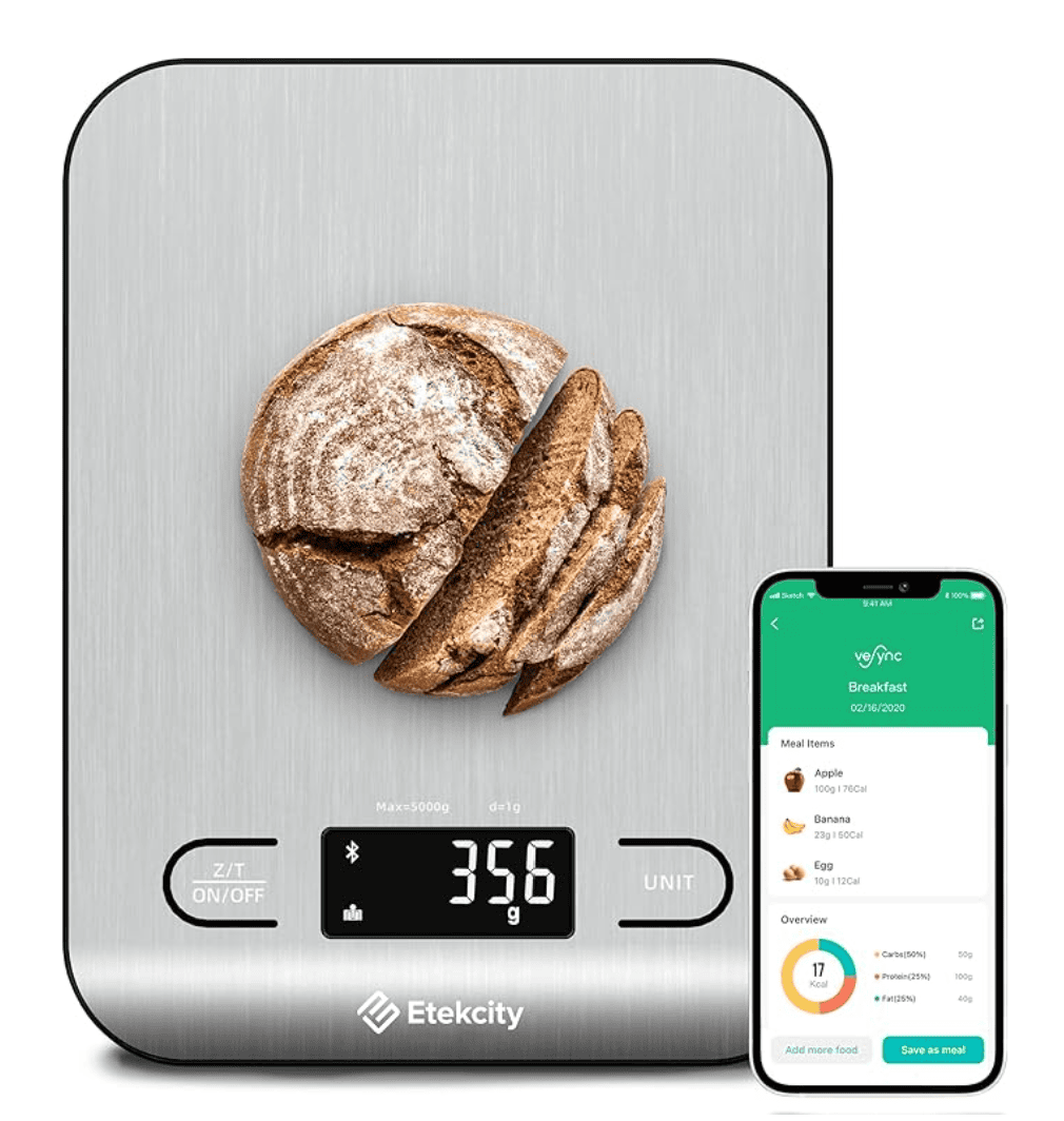 Etekcity Food Nutrition Scale — kosher-kitchen-ready