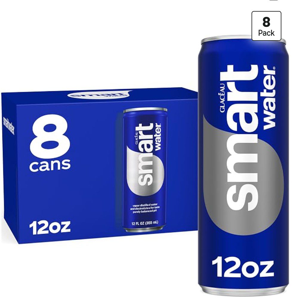 Glaceau Smartwater — kosher for Passover vapor-distilled water with electrolytes