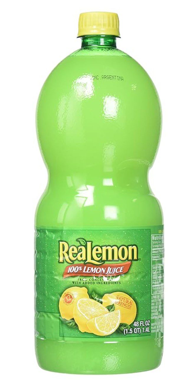 Lemon Juice — kosher for Passover